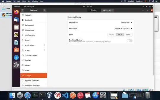 Ubuntu20.04 settings panel screenshot