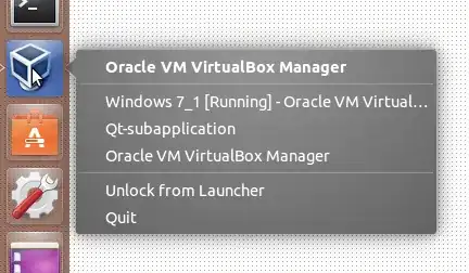 unity sidebar context menu