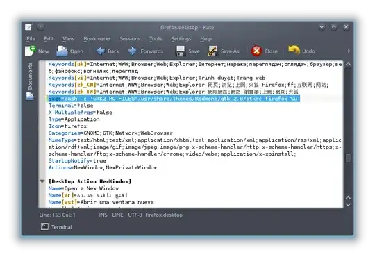 Kate editing firefox.desktop