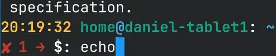 pip install then echo