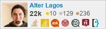 Profile for Alter Lagos on Stack Exchange, a network of free, community-driven Q&A sites