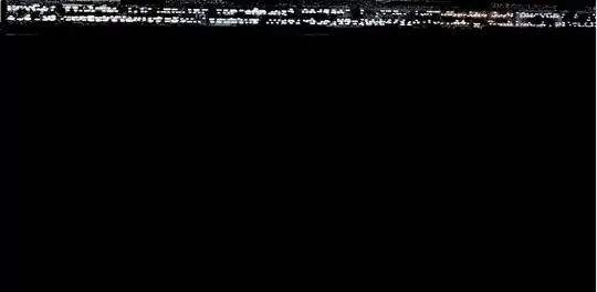 black screen