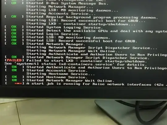 boot messages
