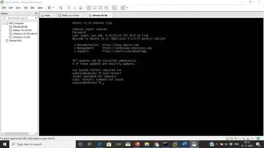 logged in to tty6
