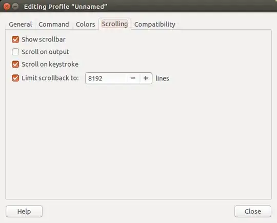 Terminal Preferences