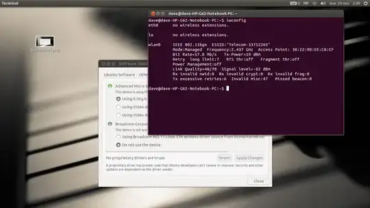 iwconfig