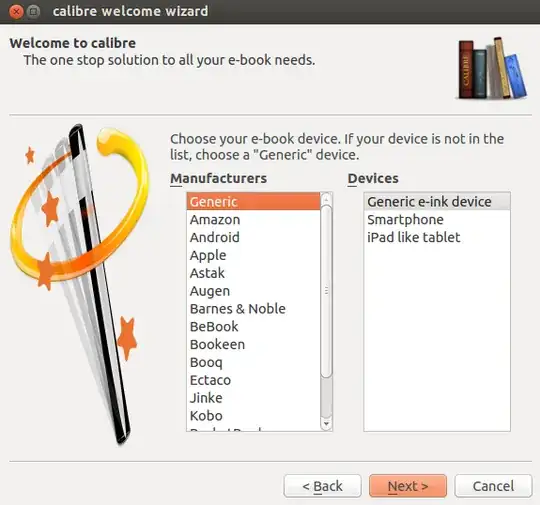 calibre welcome wizard
