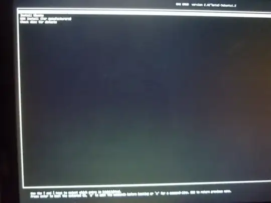 first screen