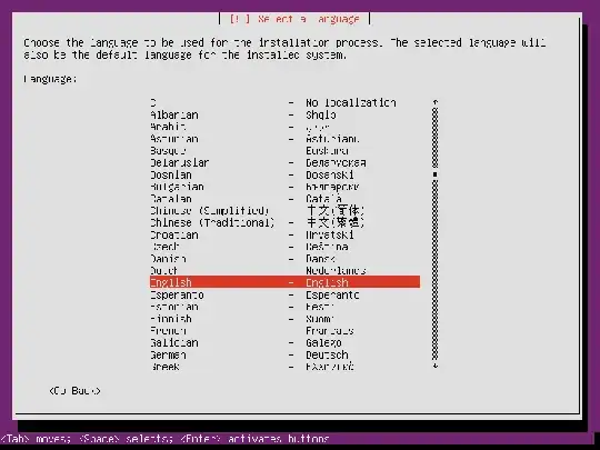 select language