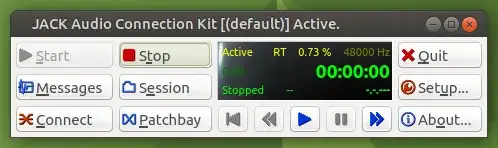 jack main window screenshot