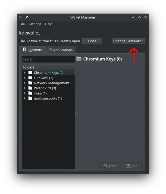 KWalletManager