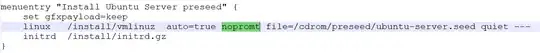 kernel boot parameters