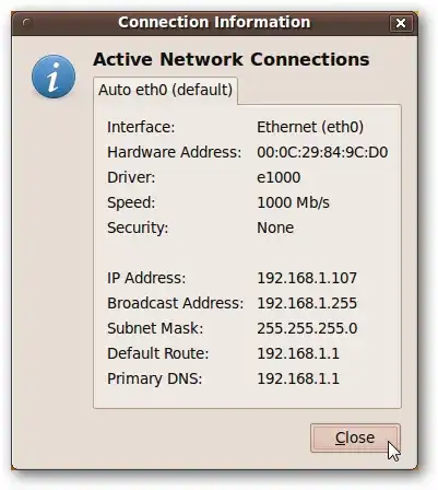 IP address information