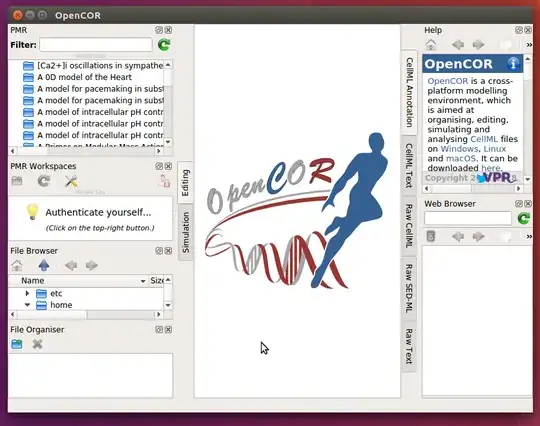OpenCOR snapshot on 16.04 LTS