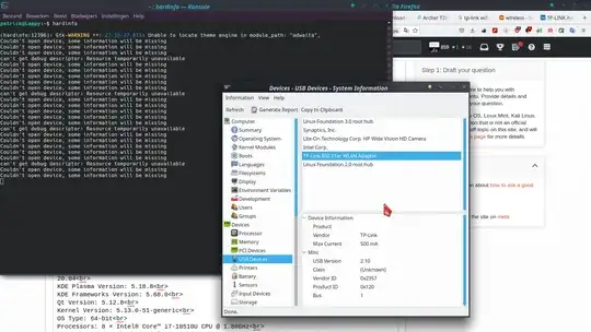 hardinfo tp-link Archer T2U