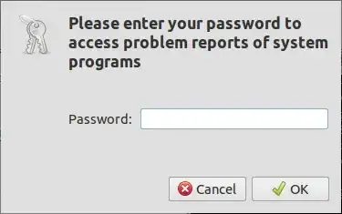 "Please enter your password to access problem reports of system programs"