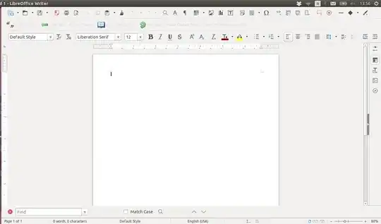 First screenshot, one gnome screenshot instance active