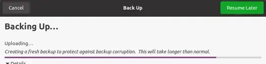 Deja Dup Backup