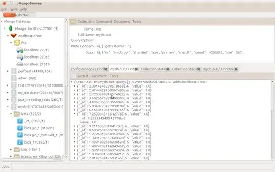 a screenshot of UMongo