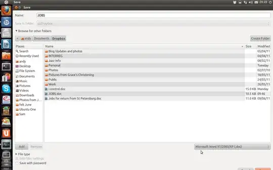 How to save as Microsoft files