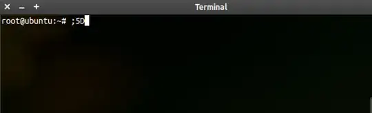 pressing ctrl+left arrow