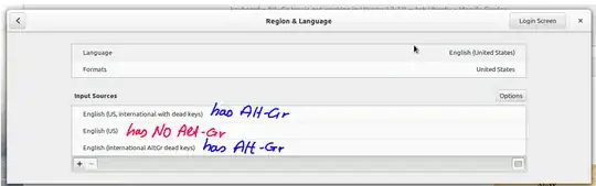 Screenshot: Region & Language settings