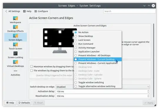 Screen Edges