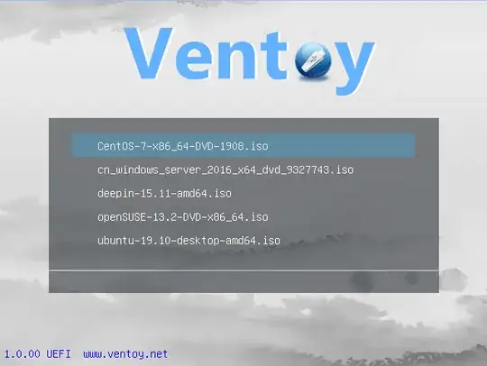 ventoy menu