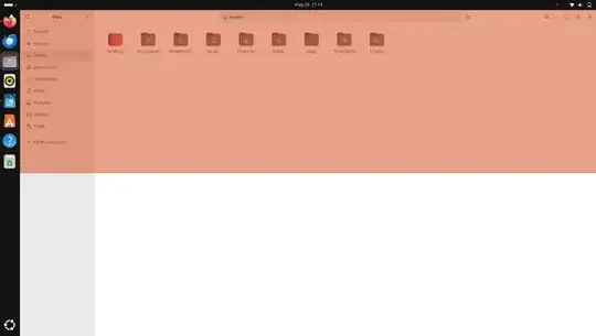 dark border on screen