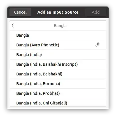 Add Bangla Avro Phonetic