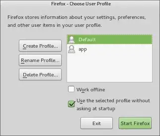 Firefox Profile Manager