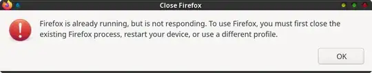 firefox profile is already in use notification