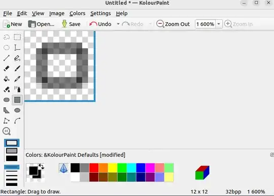 What I get: empty rectangle