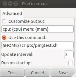 preferences dialog