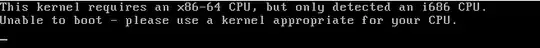 kernel error