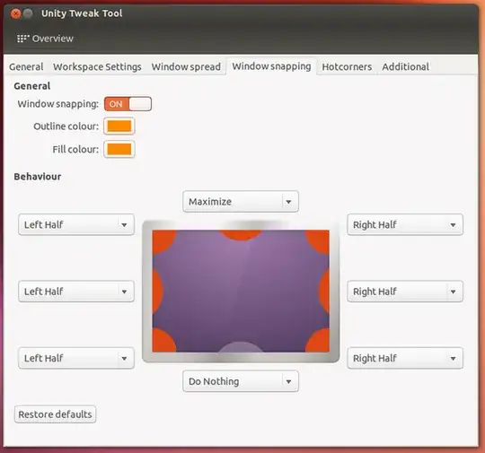 Unity tweak tool