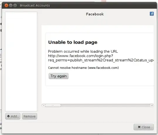 broadcast accounts facebook error message