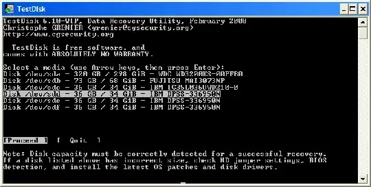 Disk selection