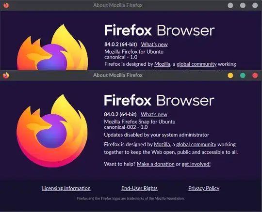 Different Firefox instances running at the same time installed from different sources