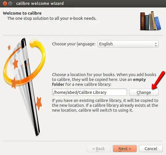 calibre welcome wizard