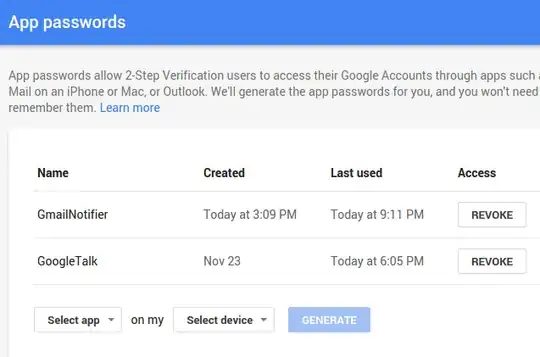App password