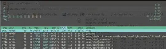 Left side of terminal