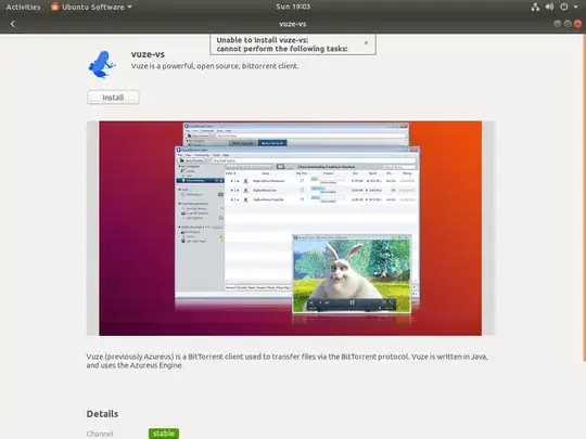 Vuze installtion error