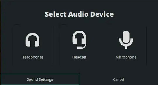 External input selector
