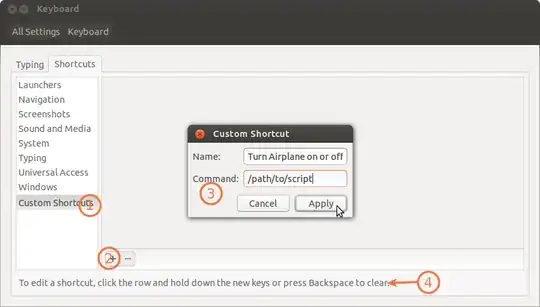 add custom shortcut