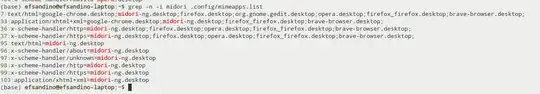 added midori as default browser