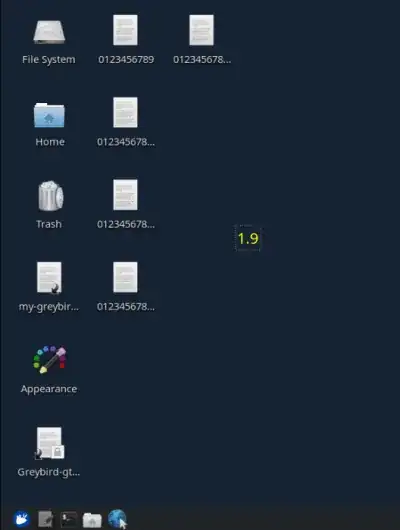 Animation showing increased length of labels