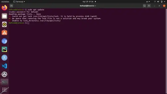 sudo apt update