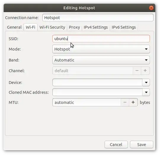 Edit SSID