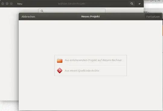 New Project with gnome-builder
